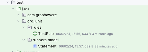 Folder structure